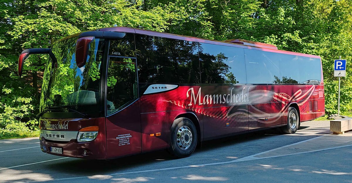 Setra S 415 UL von Omnibusverkehr MANNSCHEDEL aus Pegnitz, 05-2025