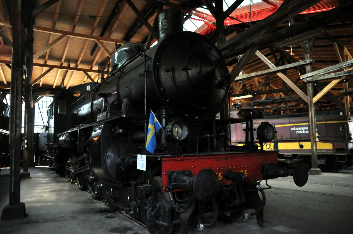 SJ B (II) Nr.1135 aus der schwedischen Kriegsreserve im Bahnpark Augsburg am 26.06.2022.