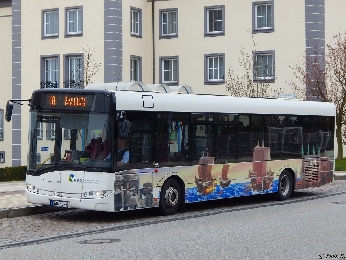 Solaris Urbino 12 der VVR in Sasnitz.