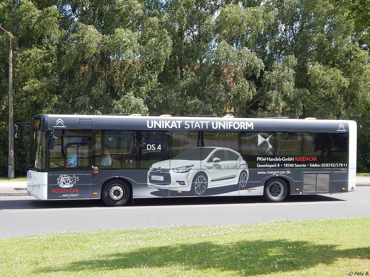 Solaris Urbino 12 der VVR in Sassnitz.