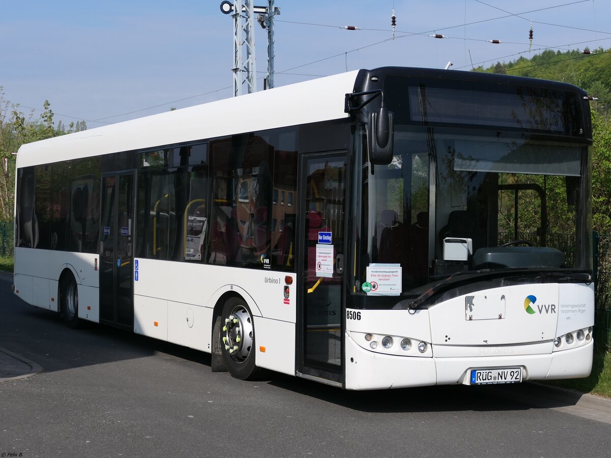 Solaris Urbino 12 der VVR in Sassnitz.