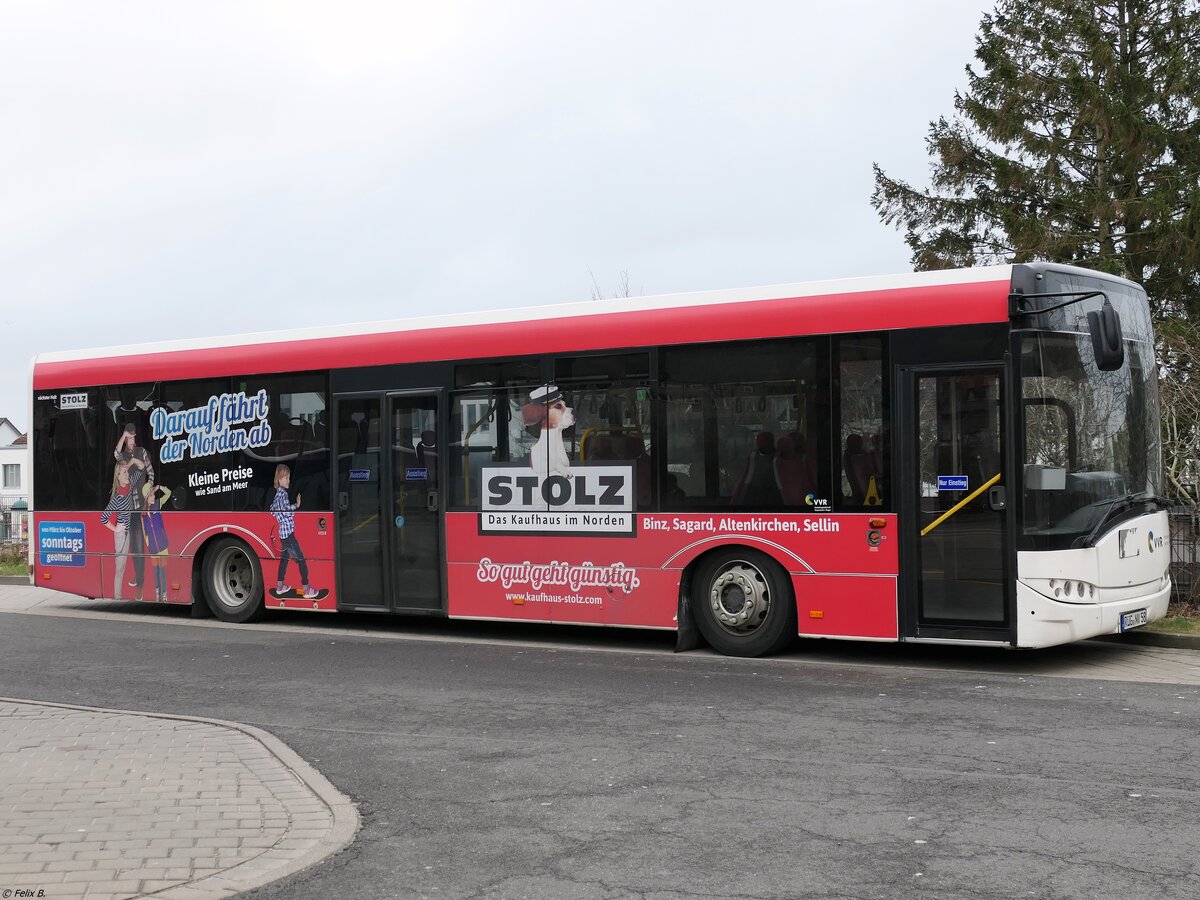 Solaris Urbino 12 der VVR in Sassnitz.