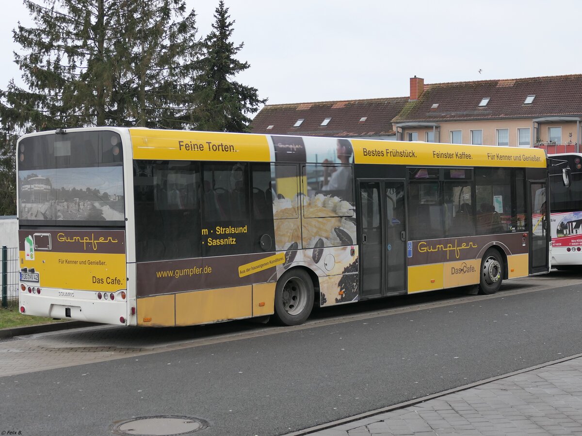 Solaris Urbino 12 der VVR in Sassnitz.