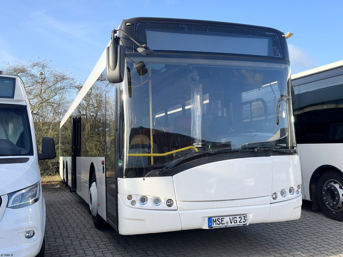 Solaris Urbino 15 der MVVG in Waren.