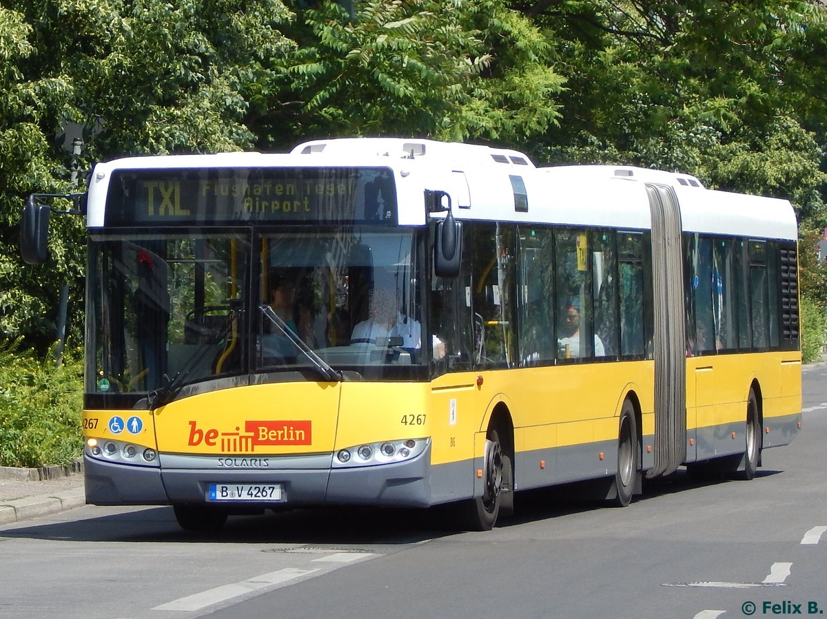 Solaris Urbino 18 der BVG in Berlin.