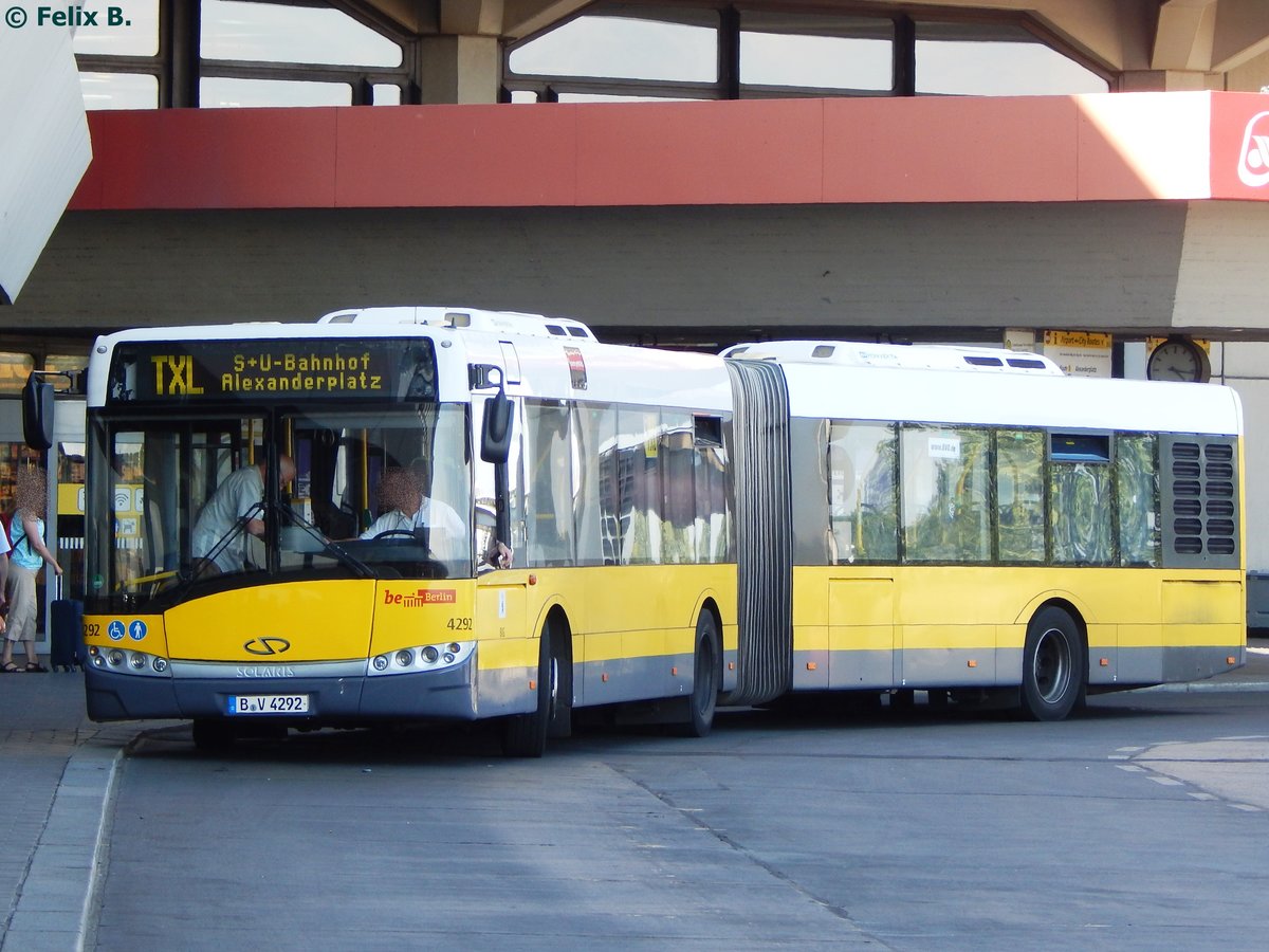 Solaris Urbino 18 der BVG in Berlin.