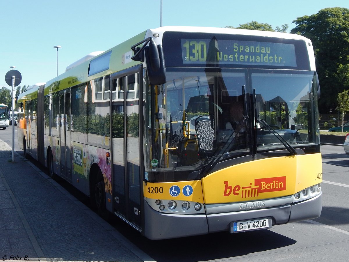 Solaris Urbino 18 der BVG in Berlin.