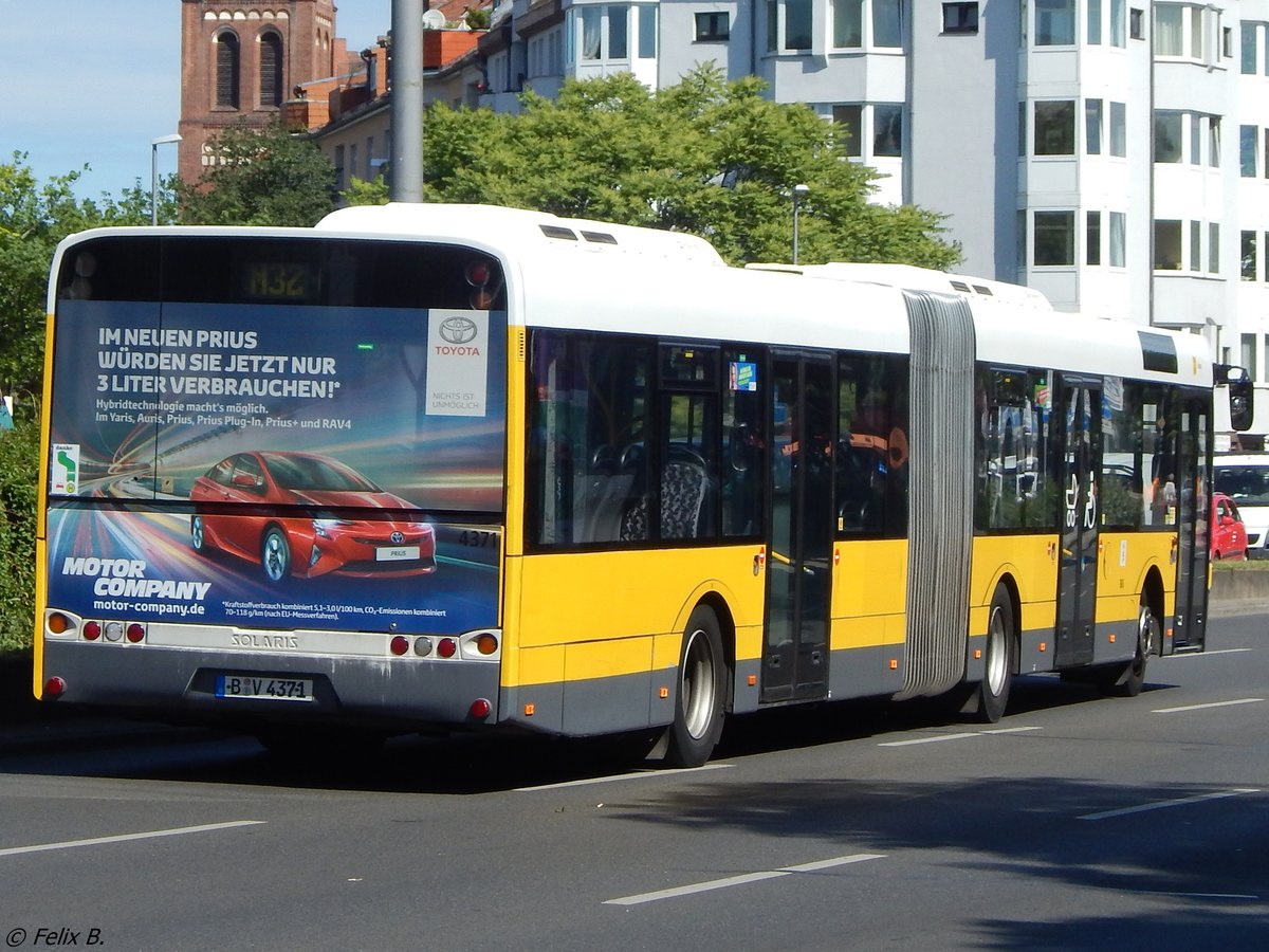 Solaris Urbino 18 der BVG in Berlin.