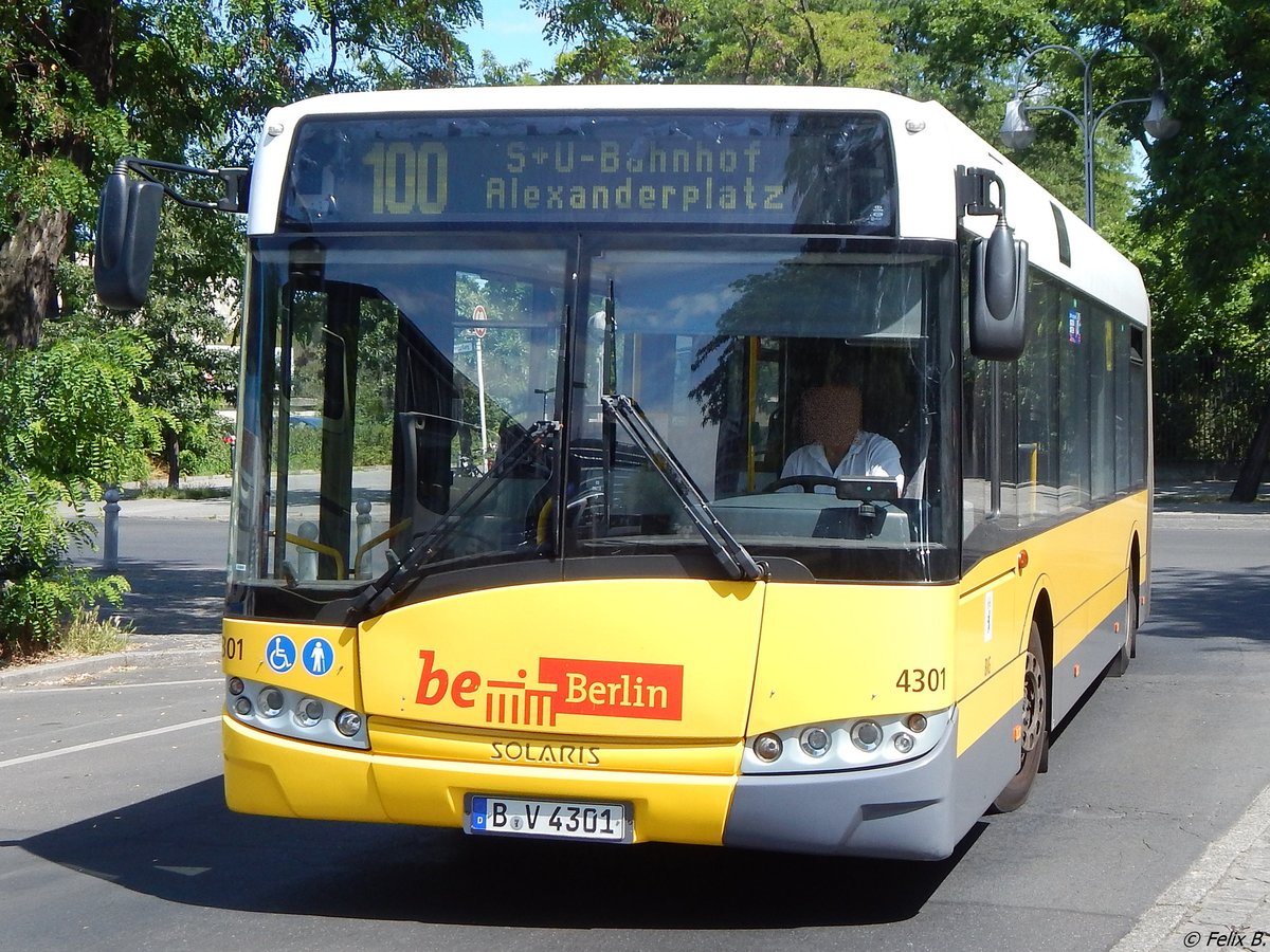 Solaris Urbino 18 der BVG in Berlin.