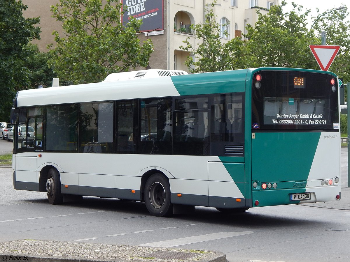 Solaris Urbino 8,9 von Günter Anger aus Deutschland in Potsdam.