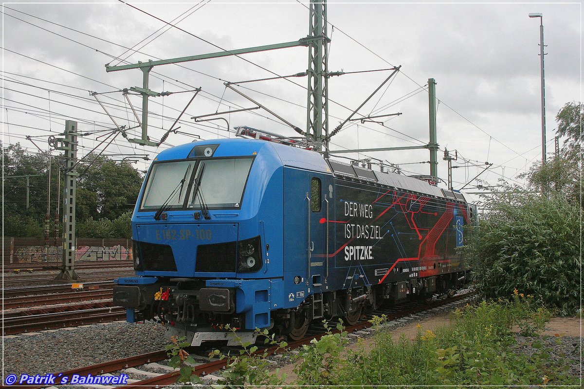 SPITZKE E192-SP-100 (192 007) abgestellt
am 01.09.2019 in Hamburg-Harburg