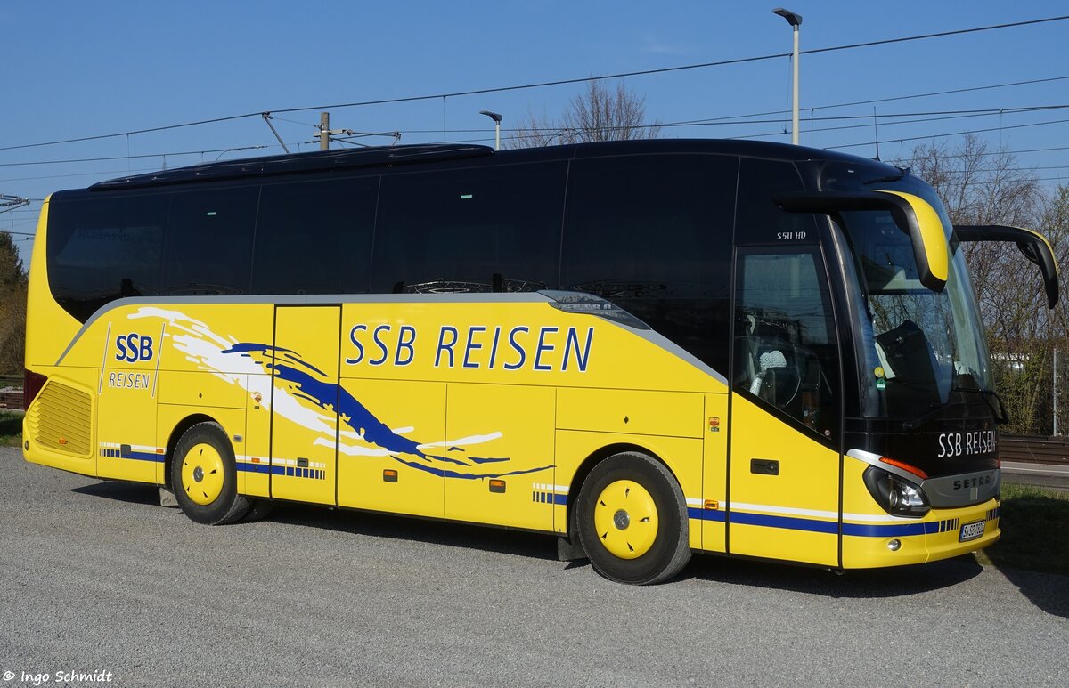 SSB Reisen aus Stuttgart | Nr. 7820 | S-SB 7820 | Setra 511 HD | 27.03.2020 in Stuttgart