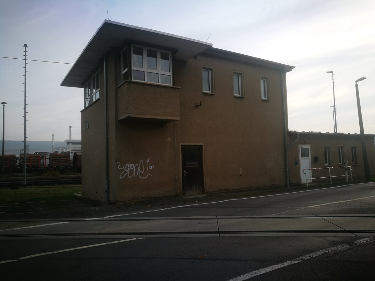 Stellwerk Rottleberode S�d am 9.10.18