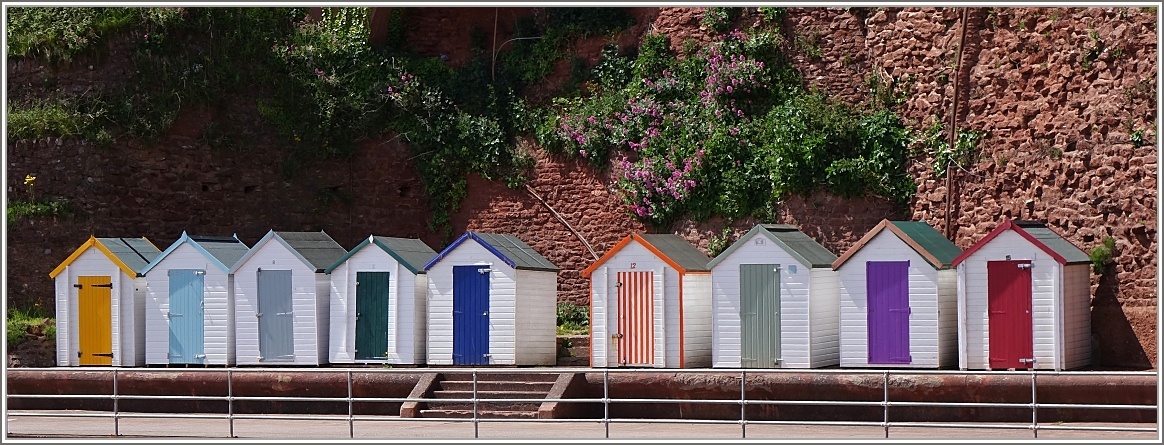 Strandkörbe auf englische Art.
(13.05.2014)