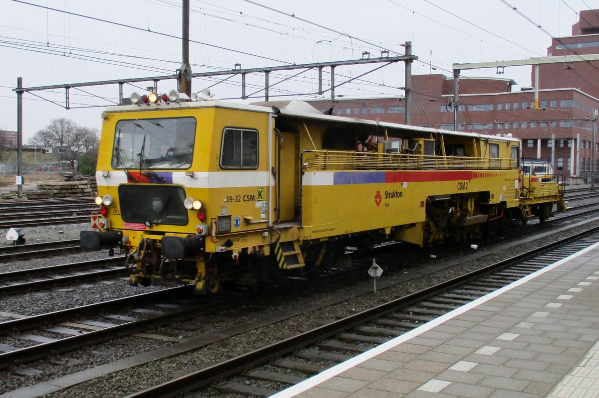 Strukton 09-32 steht am 9 Jnner 2016 in Amersfoort. 