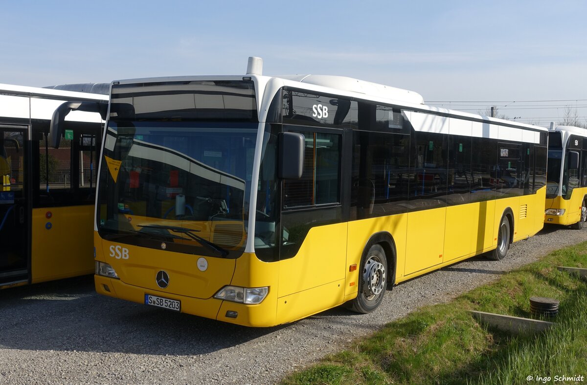 Stuttgarter Straßenbahnen (SSB) | Nr. 5203 | S-SB 5203 | Mercedes-Benz Citaro Facelift | 27.03.2020 in Stuttgart