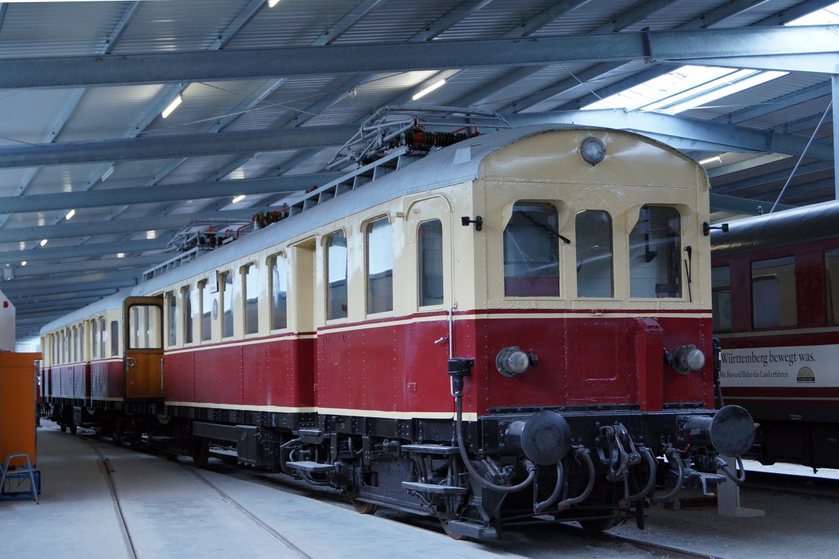 SVG: ET 85, Fuchs (1927) aufgenommen am 25. April 2015 in der Eisenbahn Erlebniswelt Horb am Neckar.
Foto: Walter Ruetsch 