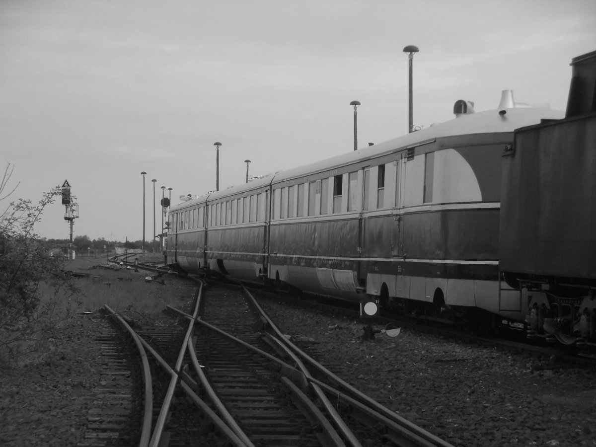 SVT 137 234 beim Reindr�cken ins Bw Sta�furt am 7.5.17