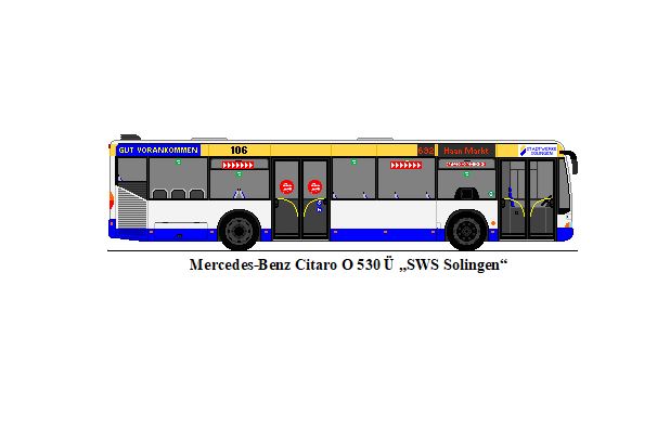 SWS Solingen - Nr. 106 - Mercedes-Benz Citaro O 530 �