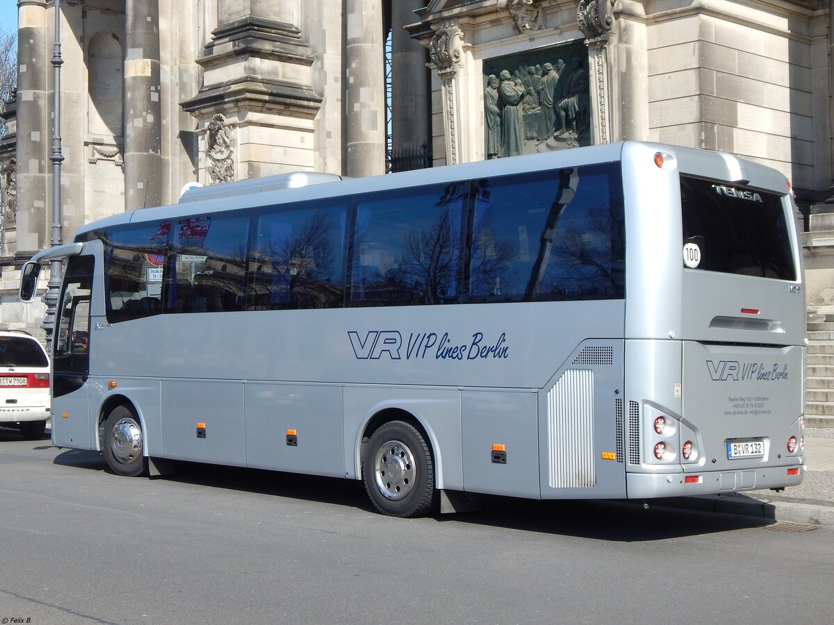 Temsa MD9 von Vestischer Reisedienst aus Deutschland in Berlin. 