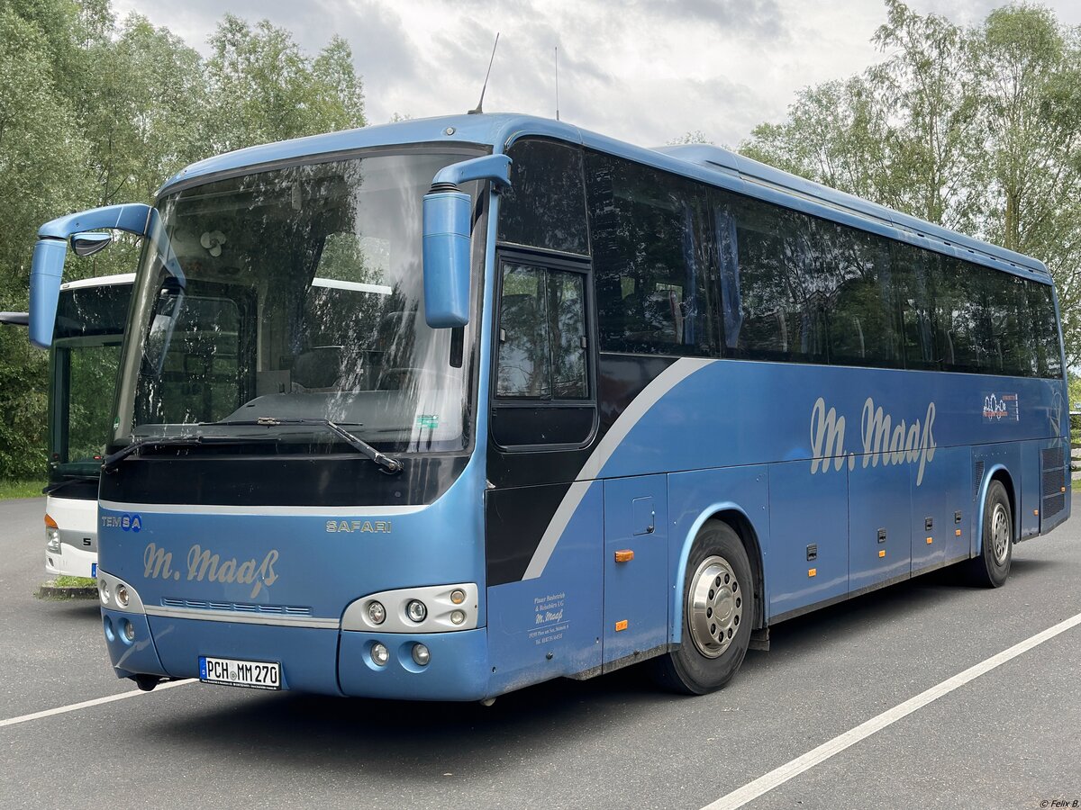 Temsa Safari RD von Plauer Busbetrieb M. Maaß aus Deutschland in Plau am See.