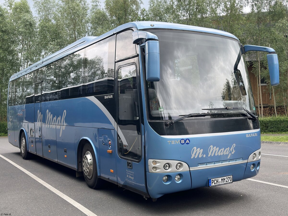 Temsa Safari RD von Plauer Busbetrieb M. Maaß aus Deutschland in Plau am See.