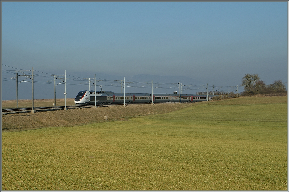 TGV Lyria Paris - Lausanne bei Arnex
31. Jan .2014