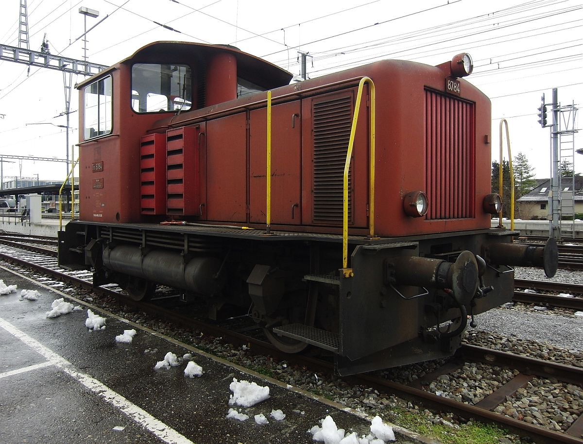 Tm IV 8784 am 11.12.2010 in Weinfelden.