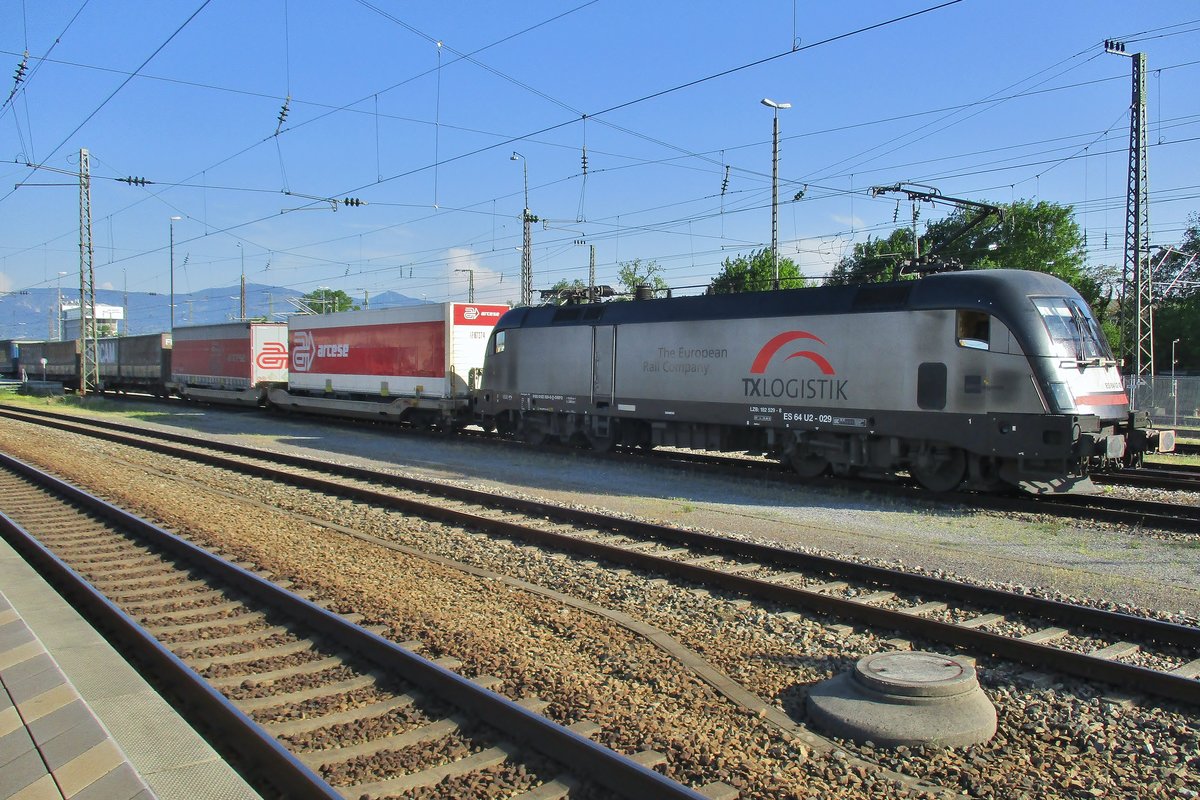 TX Log U2-029 steht am 7 Mai 2018 in Rosenheim.