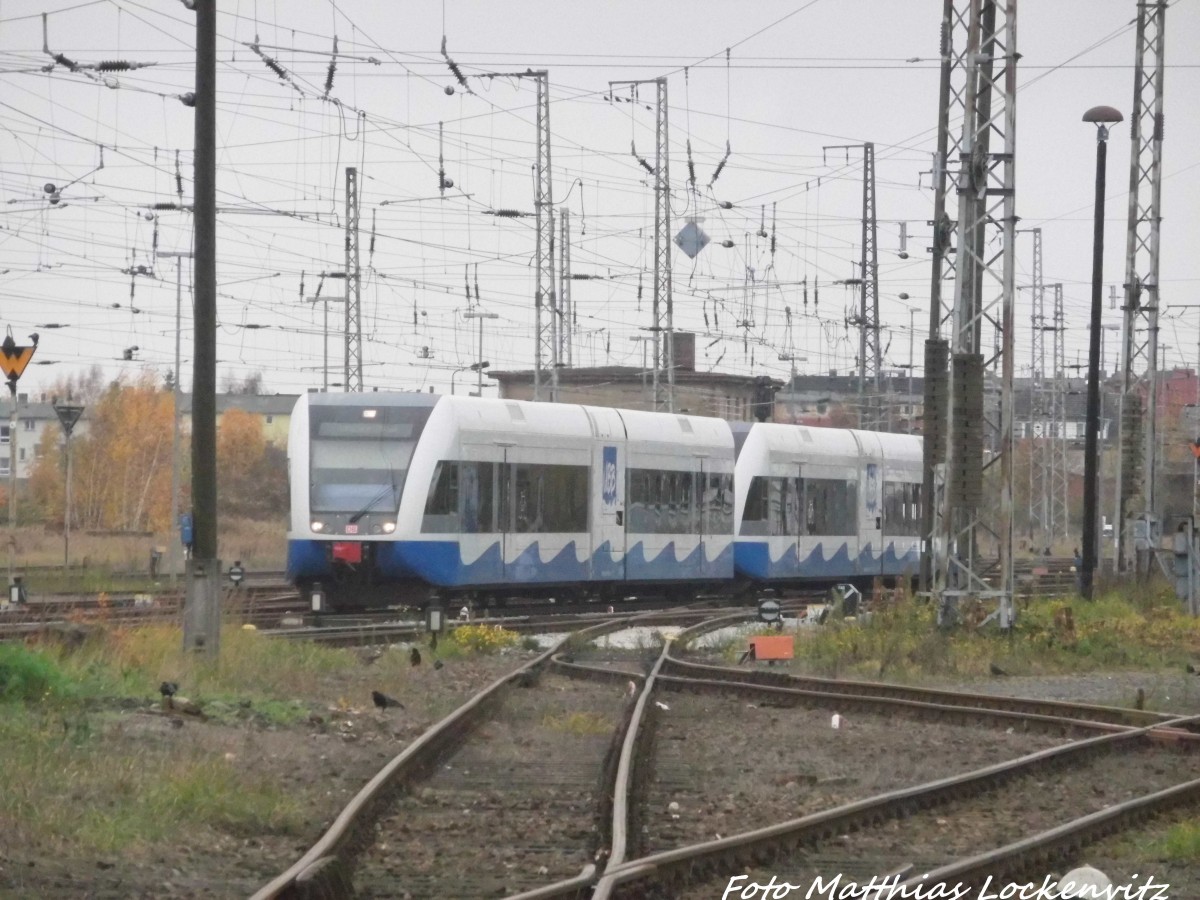 UBB GTW 2/6er unterwegs nach Swinem�nde (PL) am 7.11.15