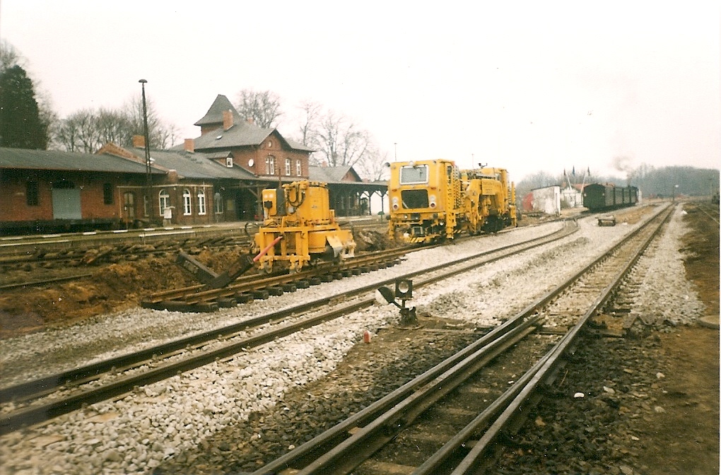 Umbauarbeiten in Putbus.