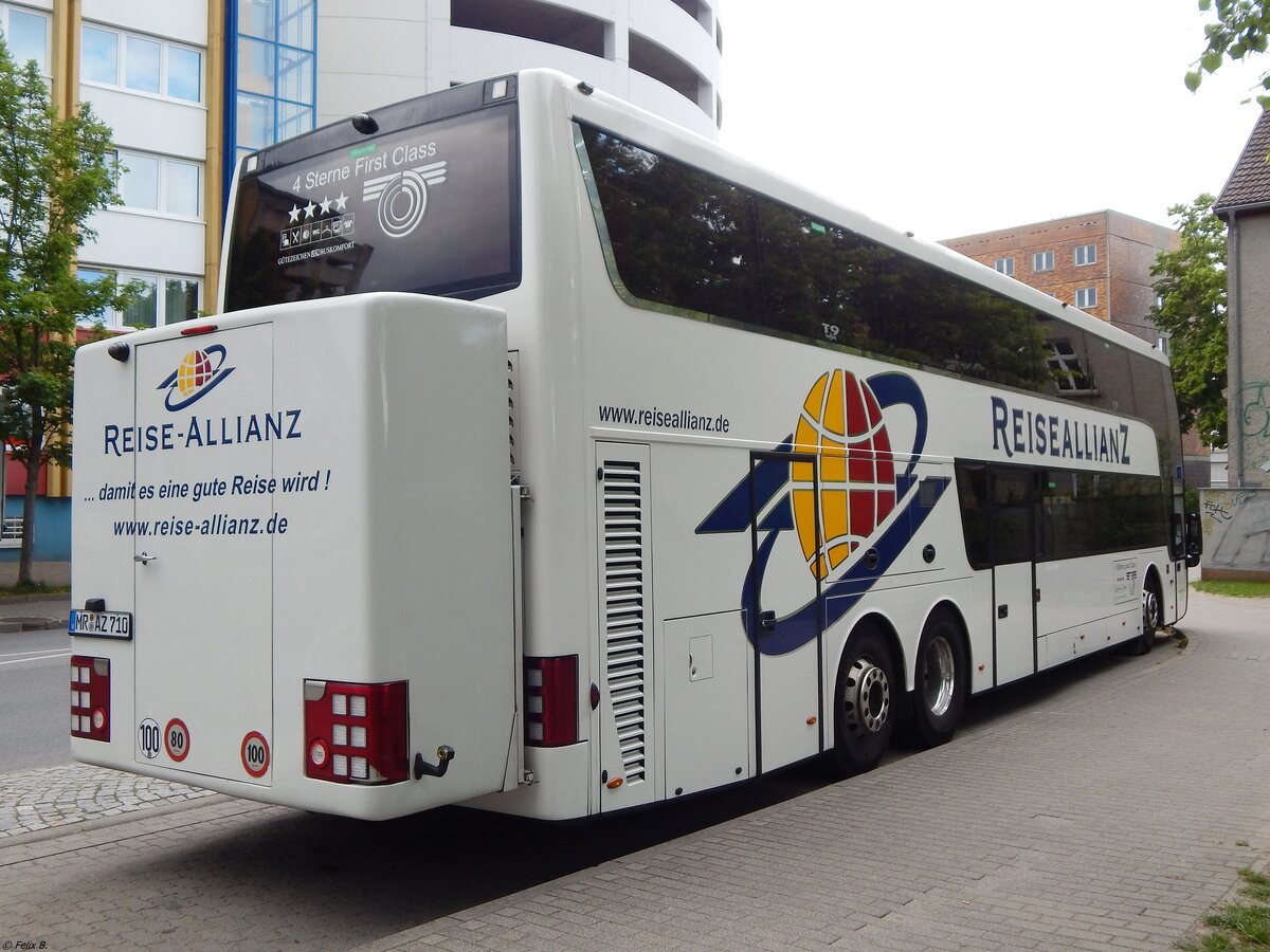 Van Hool TD927 von Meyering-Reisen aus Deutschland in Neubrandenburg.