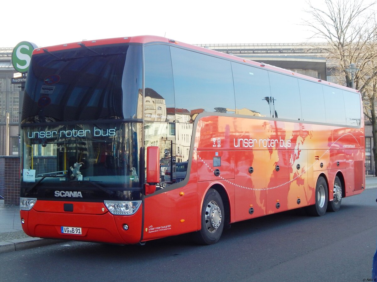 Van Hool TX17 von URB aus Deutschland in Berlin.