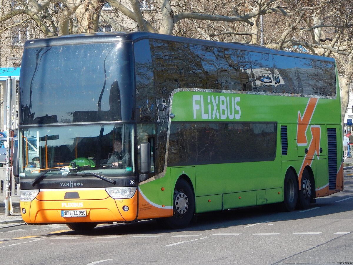 Van Hool TX27 von Flixbus/Berlant GmbH aus Deutschland in Berlin. 
