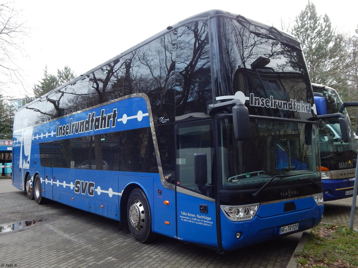 Van Hool TX27 von T�lke-Reisen Nachfolger aus Deutschland in Binz.