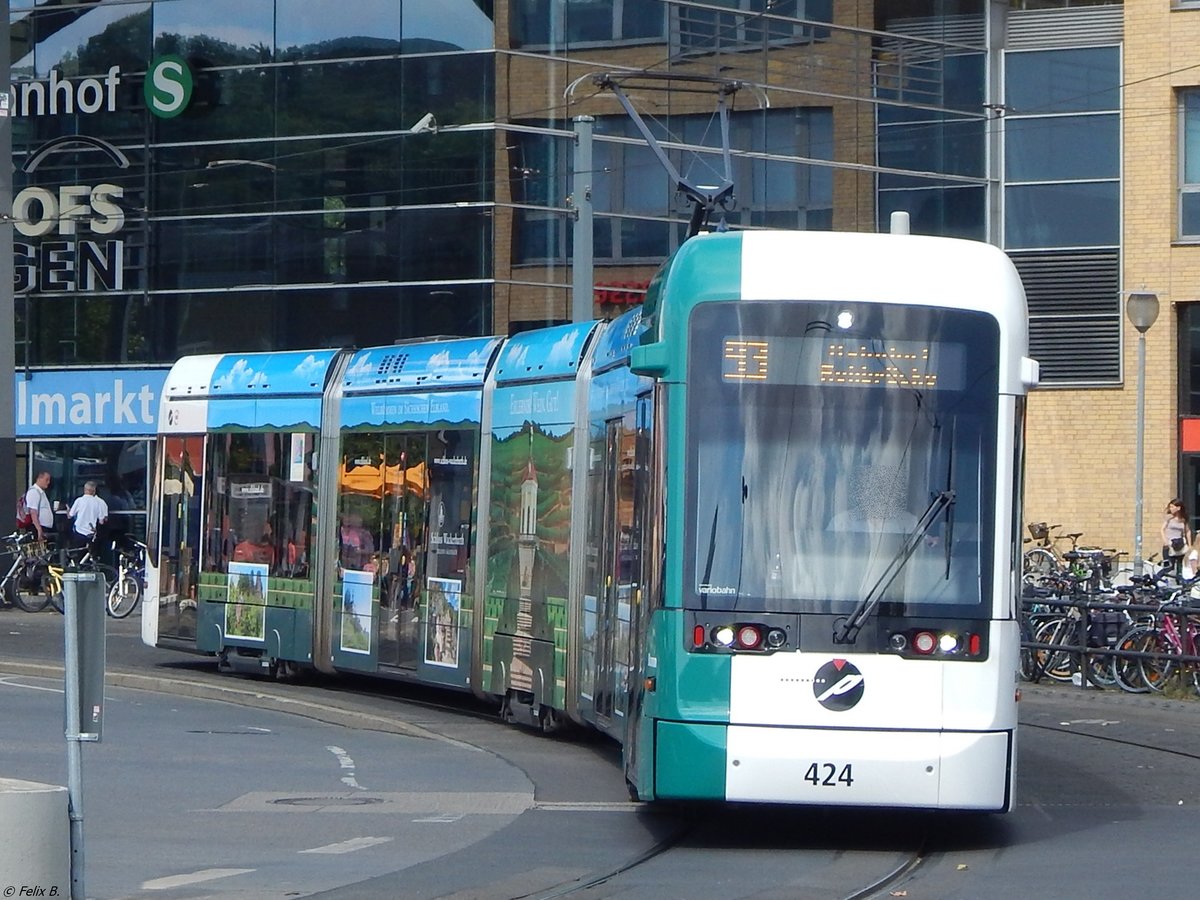 Variobahn Nr. 424 der ViP in Potsdam.