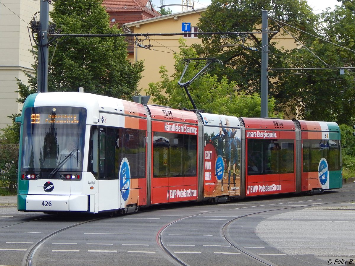 Variobahn Nr. 426 der ViP in Potsdam.