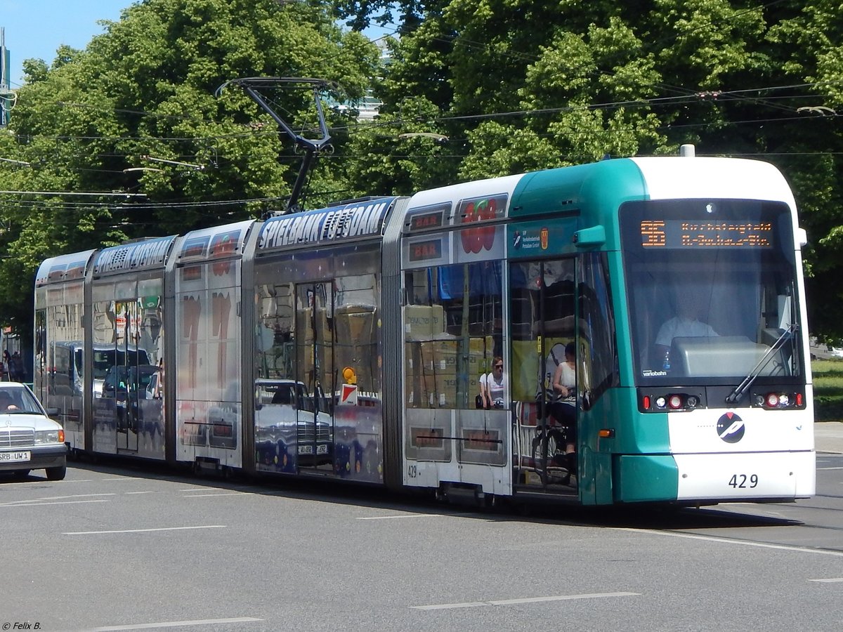 Variobahn Nr. 429 der ViP in Potsdam.