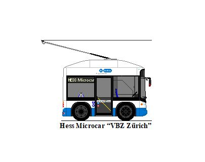 VBZ Z�rich - Hess Microcar ( Hess Bonsai )