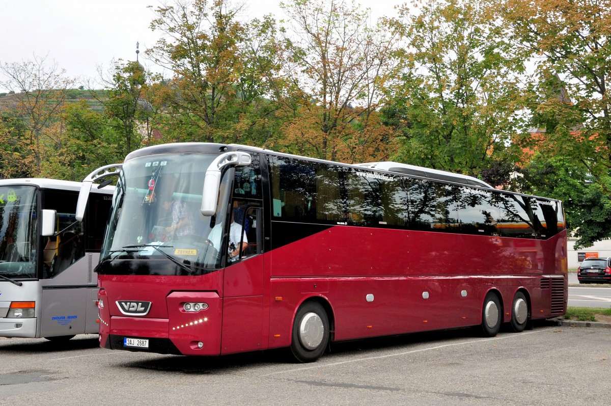 VDL Bova Futura aus der CZ in Krems gesehen.