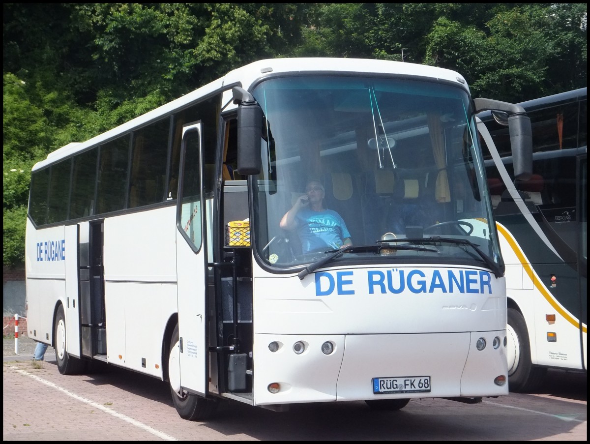 VDL Bova Futura von De Rganer aus Deutschland im Stadthafen Sassnitz.