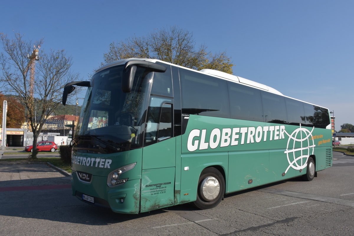 VDL Futura von Globetrotter Reisen aus der BRD 2017 in Krems.