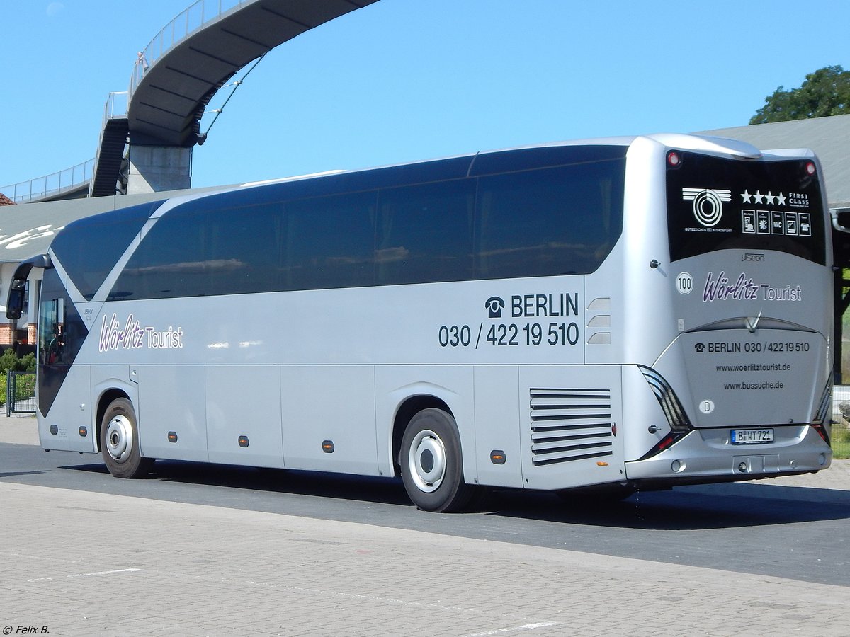 Viseon C13 von Wörlitz Tourist aus Deutschland im Stadthafen Sassnitz.