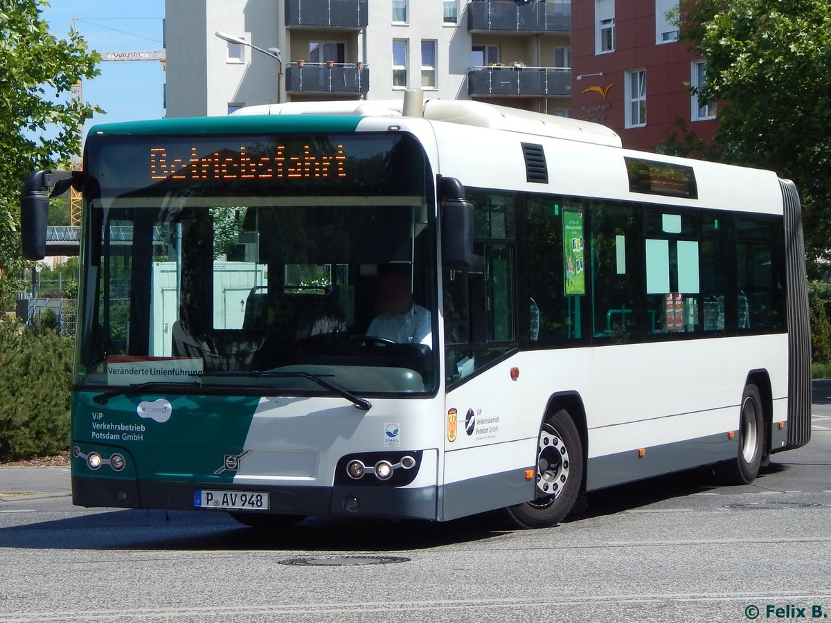 Volvo 7700 vom Verkehrsbetrieb Potsdam in Potsdam.