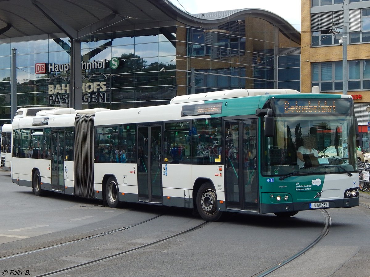 Volvo 7700 vom Verkehrsbetrieb Potsdam in Potsdam.