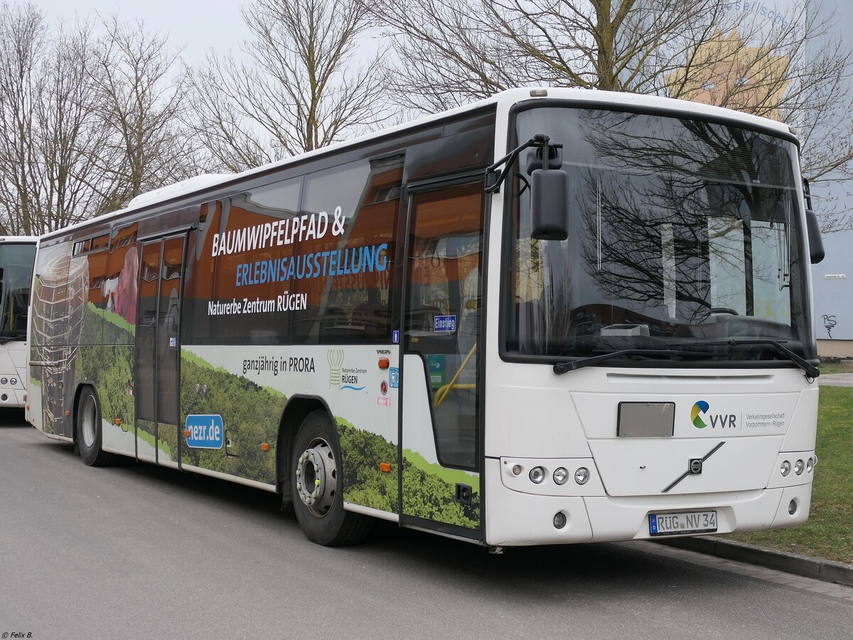 Volvo 8700 der VVR in Sagard.