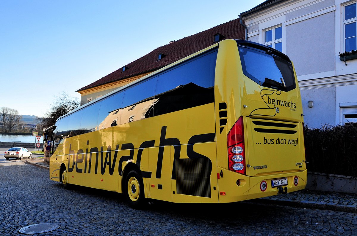 Volvo 9700 von Beinwachs Reisen aus �sterreich in Krems gesehen.