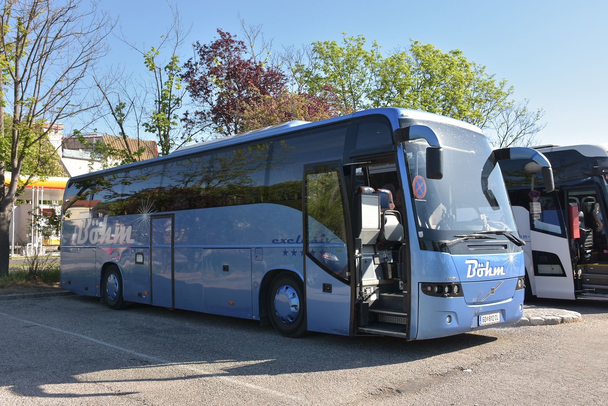 VOLVO 9700 von B�HM Reisen aus �sterreich im Mai 2018 in Krems.