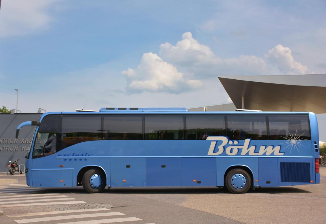 Volvo 9700 von B�HM Reisen aus �sterreich im Mai 2018 in Krems.