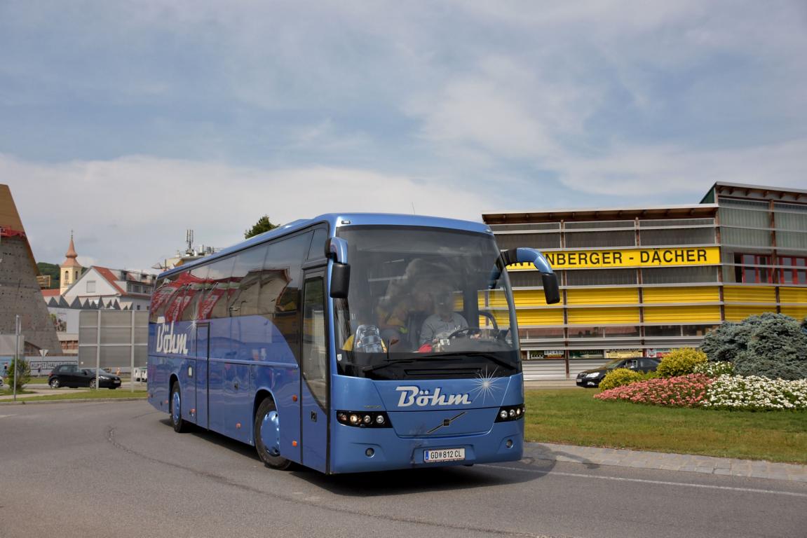 Volvo 9700 von B�HM Reisen aus �sterreich im Mai 2018 in Krems.